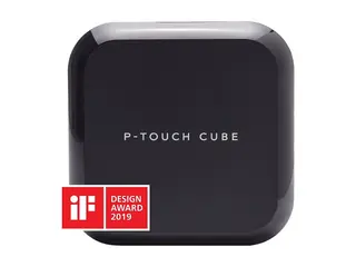 Brother P-Touch Cube Plus PT-P710BT - Etikettskriver termotransfer - Rull (2,4 cm) - 180 x 360 dpi - inntil 68 etiketter/min - USB 2.0, Bluetooth - kutter