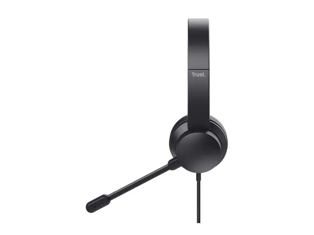 Trust HS-150 - Hodesett on-ear kablet 3,5 mm jakk svart