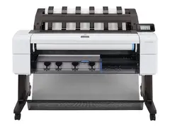 HP DesignJet T1600dr - 36" storformatsskriver farge - ink-jet - Rull (91,4 cm x 91,4 m), 914 x 1219 mm - 2400 x 1200 dpi - inntil 3 spm (mono) / inntil 3 spm (farge) - kapasitet: 2 ruller - Gigabit LAN - kutter