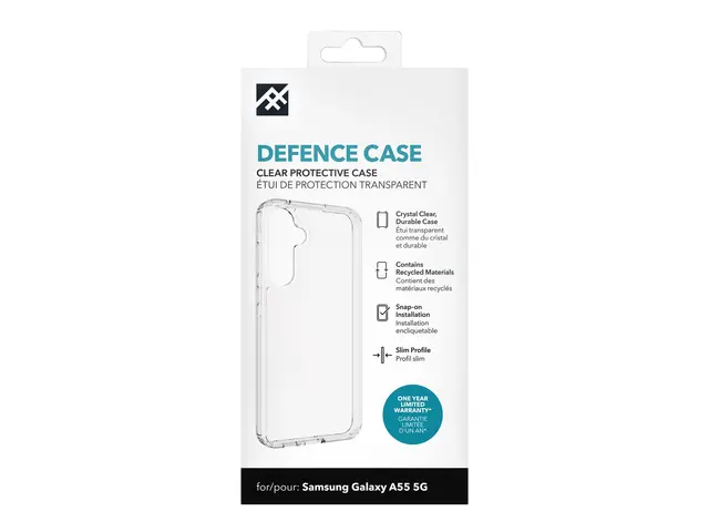 iFrogz Defence - Baksidedeksel for mobiltelefon krystallklar Samsu...