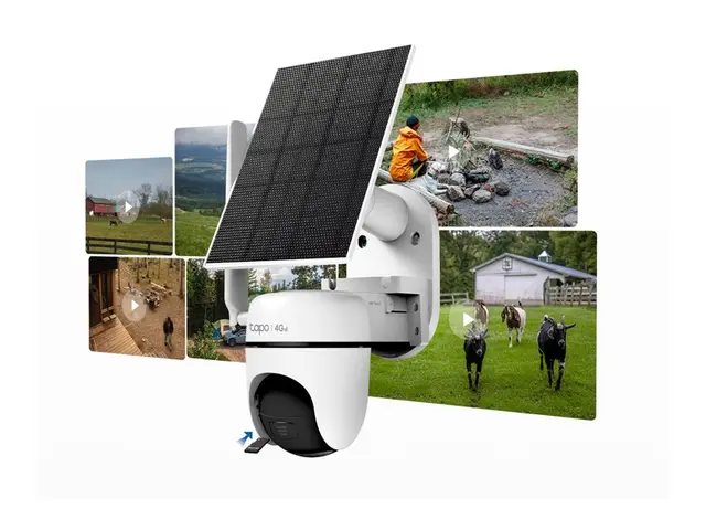 Tapo C615G KIT V1 - Solar-Powered Security Camera Kit nettverksove...