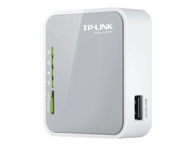 TP-Link TL-MR3020 - V3 trådløs ruter Wi-Fi 2,4 GHz