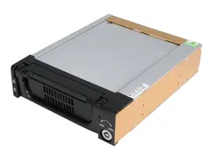 Startech 5.25 in Rugged SATA Hard Drive Mobile Rack Drawer Aluminum Removable Hard Drive Bay (DRW150SATBK) - Bevegelig lagerrack - 3.5" - svart