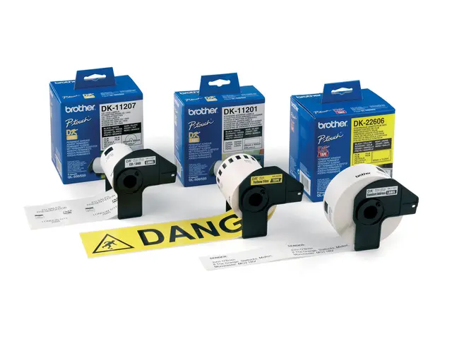 Brother DK-22606 - Gul Rull (6,2 cm x 15,2 m) film for QL-1050, 10...