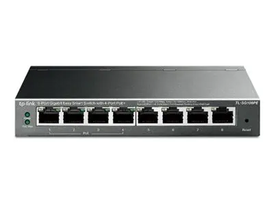 TP-Link Easy Smart TL-SG108PE - Switch smart 4 x 10/100/1000 (4 Po...