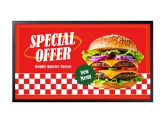 Samsung OH55DX - 55&quot; Diagonalklasse (54.6&quot; synlig) OHDX Series LED-bakgrunnsbelyst LCD-skjerm - intelligent skilting utend&#248;rs - full sol - Tizen OS - 1080p 1920 x 1080 - skifersvart