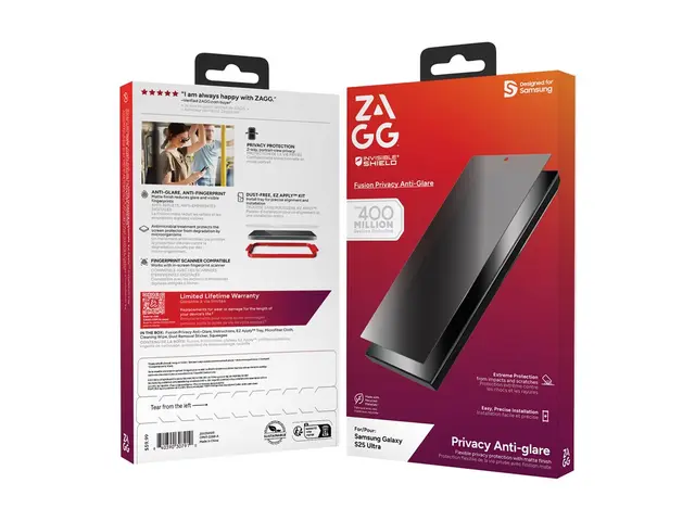 ZAGG InvisibleShield Fusion Privacy Anti-Glare - Skjermbeskyttelse...