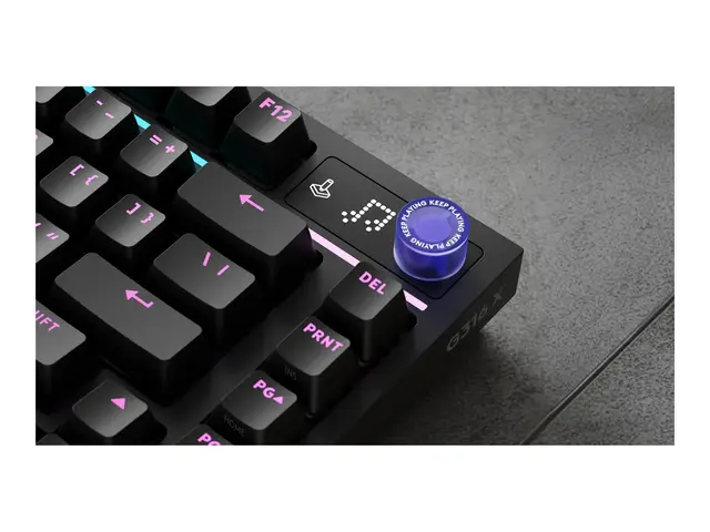 Logitech G G316 X 75 - Tastatur - gaming - 75% - compact - bakgrun...