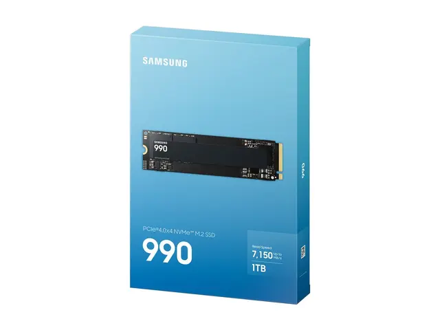 Samsung 990 MZ-V9V1T0BW - SSD - kryptert - 1 TB - intern - M.2 228...