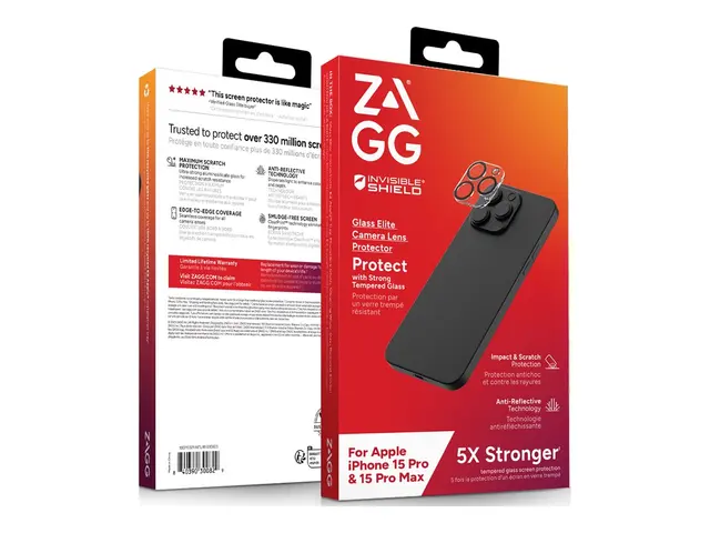 ZAGG InvisibleShield Glass Elite - Linsebeskytter for mobiltelefon...