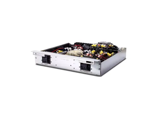 APC - UPS-administrasjonsmodul - svart, sølv - for Symmetra LX 12k...