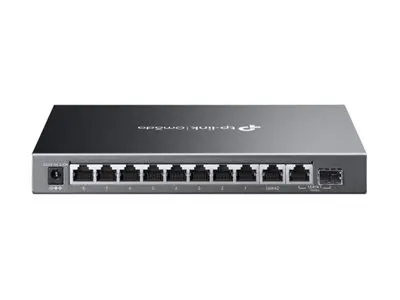 TP-Link Omada ES210GMP V1 - Switch Styrt 8 x 10/100/1000 (PoE+) + ...