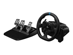 Logitech G G923 - Sett for hjul, pedaler og girskiftehevarm kablet - for PC, Sony PlayStation 4, Sony PlayStation 5
