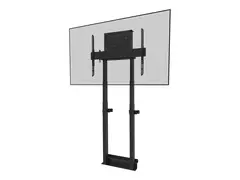 Neomounts WL55-875BL1 - Monteringssett (veggmontering) motorisert - for flatpanel - låsbar - stål - svart - skjermstørrelse: 55"-100"