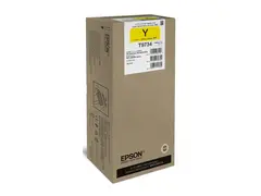 Epson T9734 - 192.4 ml - XL-størrelse gul - original - blekkpakke - for WorkForce Pro WF-C869R