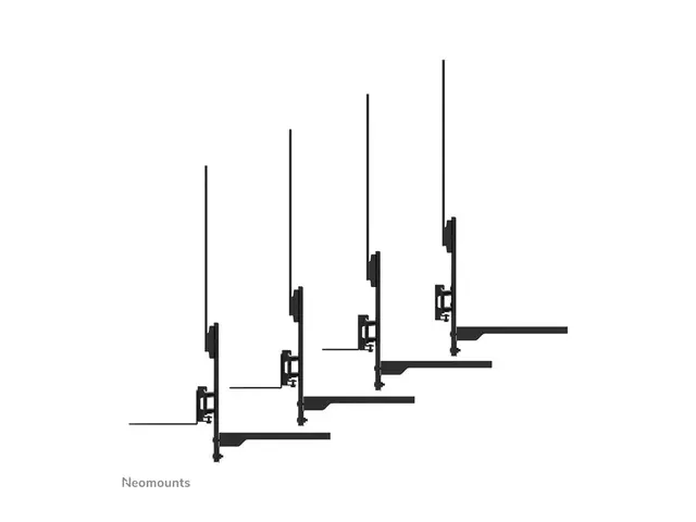 Neomounts AV60-500BL - Monteringssett (monteringsbrakett, laptophy...