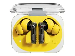 Nothing Ear (3a) - True wireless-hodetelefoner med mikrofon i øret - Bluetooth - aktiv støydemping - gul