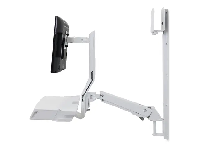 Ergotron SV Combo System with Worksurface & Pan, Medium CPU Holder...