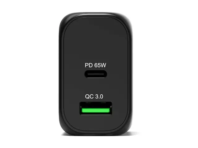 PORT Connect - Strømadapter - GaN - 65 watt - 3.25 A - PD, QC 3.0 ...