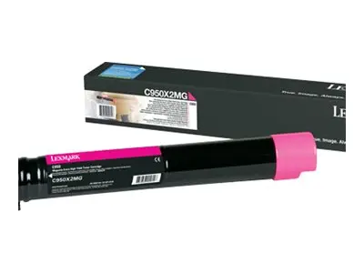 Lexmark - Ekstra høy ytelse - magenta - original - tonerpatron LCC...