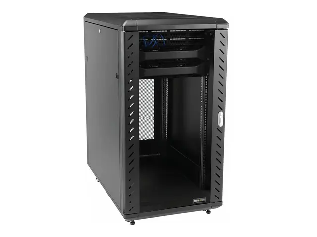 Startech 18U 19" Server Rack Cabinet, 4 Post Adjustable Depth (6-3...