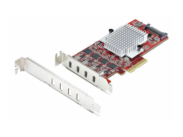 StarTech.com 4-Port USB Type-C PCIe Card, USB-C 10Gb, 4x Controlle...