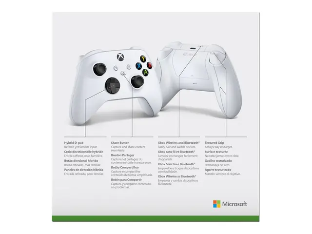 Microsoft Xbox Wireless Controller - Håndkonsoll trådløs Bluetooth...