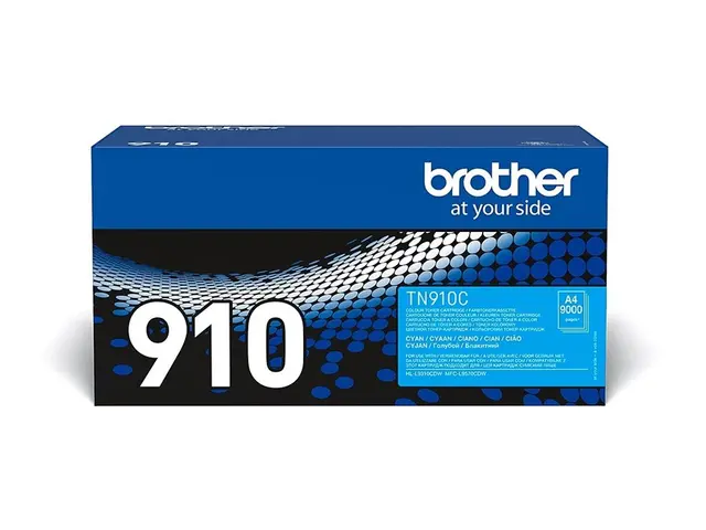 Brother TN910C - Ultra Jumbo - cyan - original - tonerpatron - for...