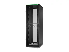 APC NetShelter SX - Rack skap - 2258 H x 750W x 1200D mm, med sider står på gulv - svart - 48U - 19" - TAA-samsvar