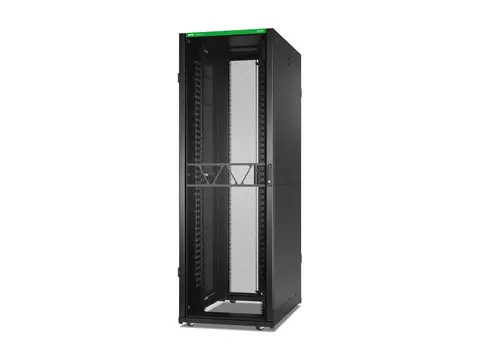 APC NetShelter SX - Rack skap - 2258 H x 750W x 1200D mm, med sider står på gulv - svart - 48U - 19" - TAA-samsvar - for P/N: SMT3000RMI2UC, SMX2KR2UNCX145, SRT3000RMXLA-NC, SRT3000RMXLT-NC, SRT5KRMXLTUS