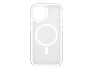 IDEAL OF SWEDEN - Baksidedeksel for mobiltelefon MagSafe-samsvar - resirkulert polykarbonat, termoplast-polyuretan (TPU), resirkulert TPU-plast - skyet hvit - for Apple iPhone 12, 12 Pro