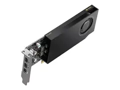 NVIDIA RTX A400 - Grafikkort - RTX A400 4 GB GDDR6 - PCIe 4.0 x8 lav profil - 4 x Mini DisplayPort