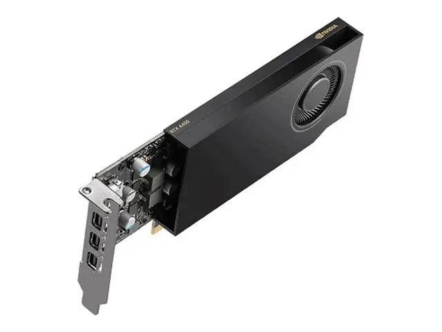 NVIDIA RTX A400 - Grafikkort 4 GB GDDR6 PCIe 4.0 x8 lav profil x M...