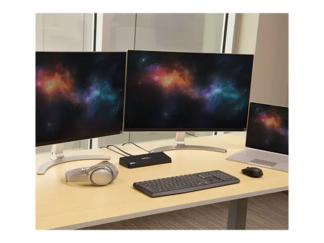 StarTech.com USB 3.0 Docking Station Dual Monitor with HDMI & 4K D...