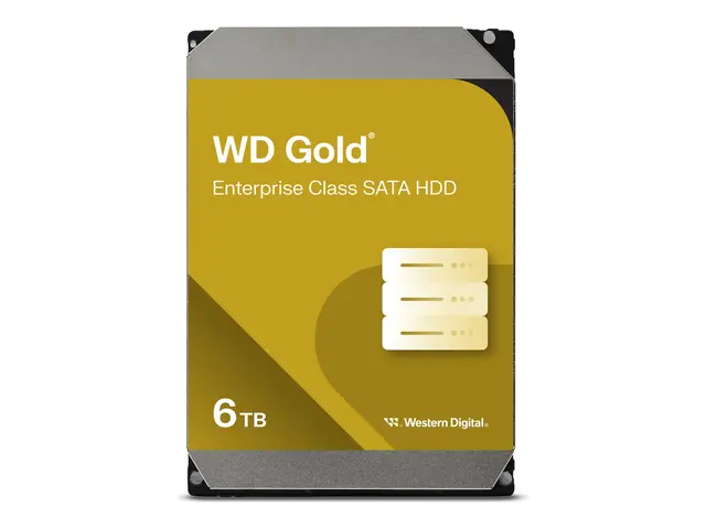WD Gold WD6004FRYZ - Harddisk Enterprise 6 TB intern 3.5" SATA 6Gb...