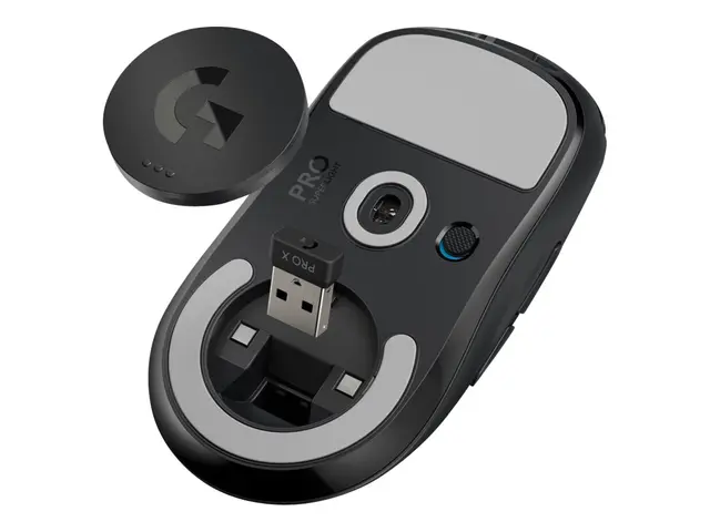 Logitech PRO X SUPERLIGHT Wireless Gaming Mouse - Mus optisk 5 kna...