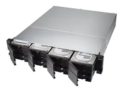 QNAP TL-R1200C-RP - Harddiskarray - 12 brønner (SATA-600) USB 3.2 Gen 2 (ekstern) - kan monteres i rack - 2U
