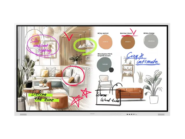 Samsung Flip WM75FX - 75" Diagonalklasse WMFX Series LED-bakgrunns...