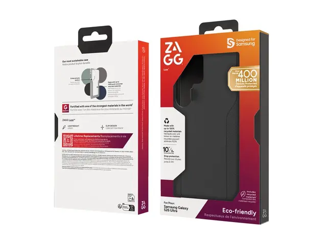 ZAGG Luxe - Baksidedeksel for mobiltelefon 100 % resirkulert mater...