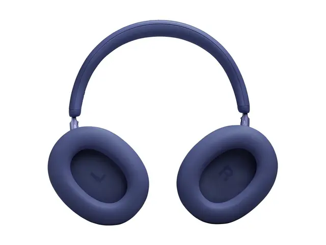 JBL LIVE 780NC - Hodetelefoner med mikrofon full størrelse - Bluetooth - trådløs, kablet - aktiv støydemping - 3,5 mm jakk - blå 