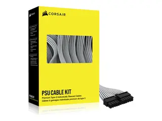 CORSAIR - Str&#248;mkabelsett - hvit