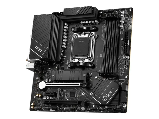 MSI PRO B650M-A WIFI - Hovedkort micro ATX Socket AM5 AMD B650 Chi...