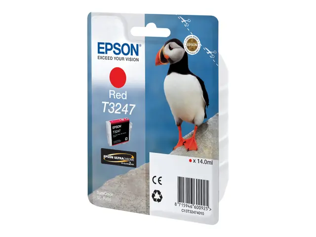 Epson T3247 - 14 ml - rød - original - blekkpatron - for SureColor...