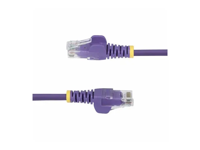 StarTech.com 10m Purple Slim CAT6 Ethernet Cable, Snagless, 28AWG,...