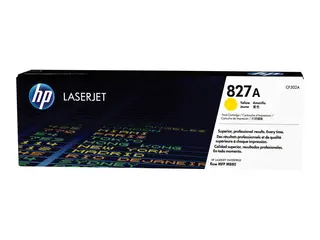 HP 827A - Gul - original - LaserJet - tonerpatron (CF302A) for Color LaserJet Managed Flow MFP M880; LaserJet Enterprise Flow MFP M880