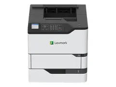 Lexmark MS823dn - Skriver - S/H Dupleks - laser - A4/Legal - 1200 x 1200 dpi - opp til 61 spm - kapasitet: 650 ark - USB 2.0, Gigabit LAN, USB 2.0 vert