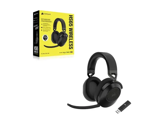 CORSAIR Gaming HS65 WIRELESS - Hodesett full størrelse Bluetooth /...