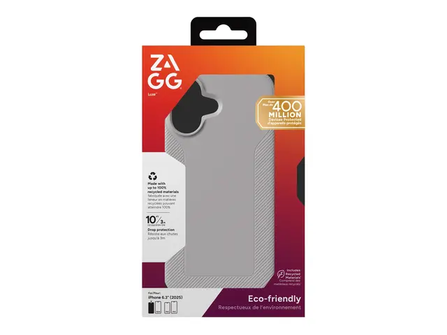 ZAGG Luxe Snap - Baksidedeksel for mobiltelefon MagSafe-samsvar gr...