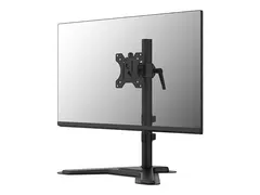 Neomounts - Monteringssett (sokkel, monitor stand) full bevegelse - for Skjerm - stål - svart - skjermstørrelse: 10"-32" - skrivebord