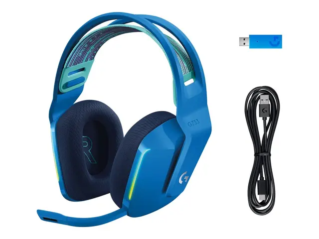Logitech G G733 LIGHTSPEED Wireless RGB Gaming Headset - Hodesett ...
